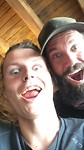 Reunited with goat