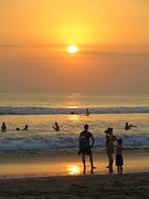 5 Legian Beach sunset