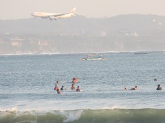 4 Legian Beach surfing