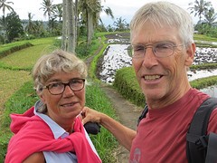 28 Munduk wandelingen  (4) rijstvelden
