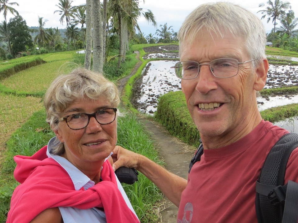 28 Munduk wandelingen  (4) rijstvelden
