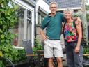 Hans en Renee 1 dag voor vertrek