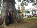 48 Renee op kerkplein San Gil