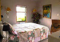 Kleine knusse kamer met mooie tuin