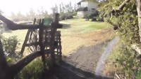 lopen vanaf de bushcabin 3