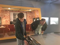 Vliegtuig tekeningen in Dornier Museum