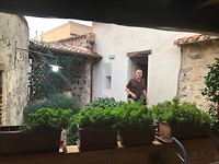 vanaf de veranda