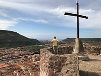 Buitenmuur richting westkust