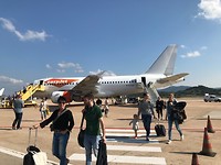 Aankomst op Olbia