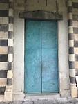 Poort van koper van Santissimo trinità di Saccargia