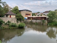 Rivier de Kocher in Schwäbisch Hall