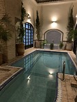 Zwembadje in de riad