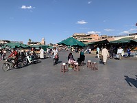 Waarzegsters op Jemaa El-FNA