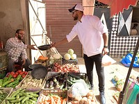 Mohammed koopt groenten