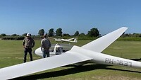 Een heel mooie landing