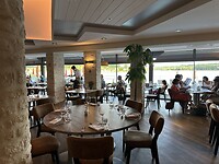 Gezellig restaurant in het golfhotel
