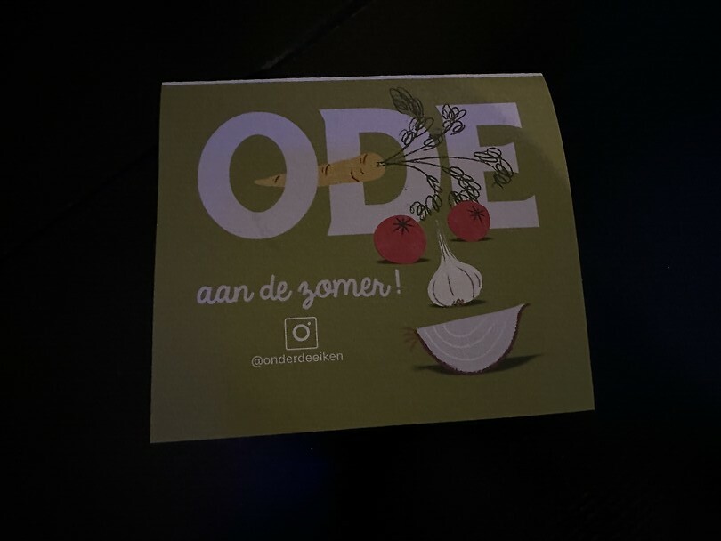 ODE aan de zomer