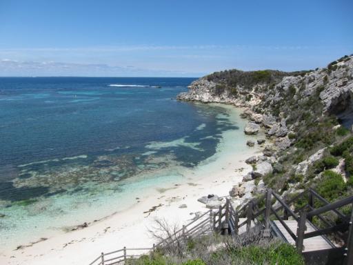 Mooie baai op Rottnest Island ('Rotto') | Foto | van hier tot Tokyo