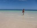 Super helder water bij Coral Bay