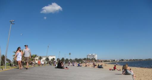 St Kilda beach wijk
