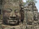 Gezichten van de Bayon tempel