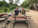 Bamboo trein in Battambang