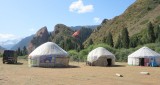 Yurts met auto