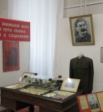 Midden Siberie. Barnaul. Stalin in museum.