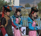 Khovd: parade.