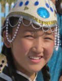 Khovd: parade.
