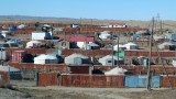 Altai: huizen en gers.