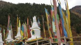 Nationaal Park Jiuhaigou. Tibetaans dorp