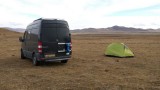 Tibetaans plateau. 's Middags