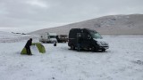 Tibetaans plateau.De volgende ochtend