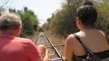 Battambang: bamboetrein
