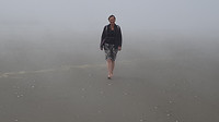 Mist aan de vloedlijn