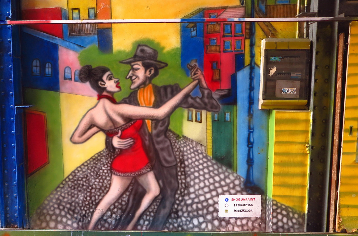Boca. Tango is overal