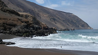 Langs de kust