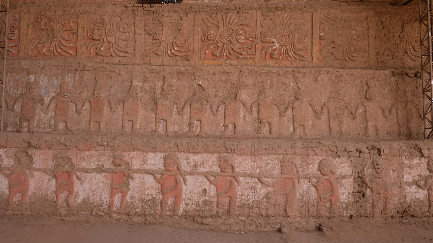 De Tempel van de Maan en de Zon van de Moche