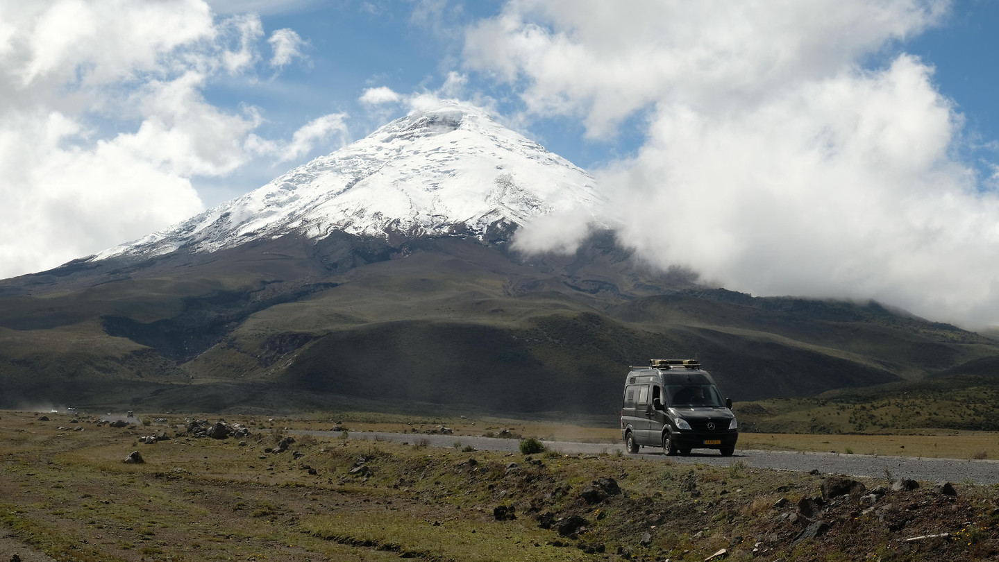De vulkaan Cotapaxi