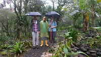 Jungletocht in de regen