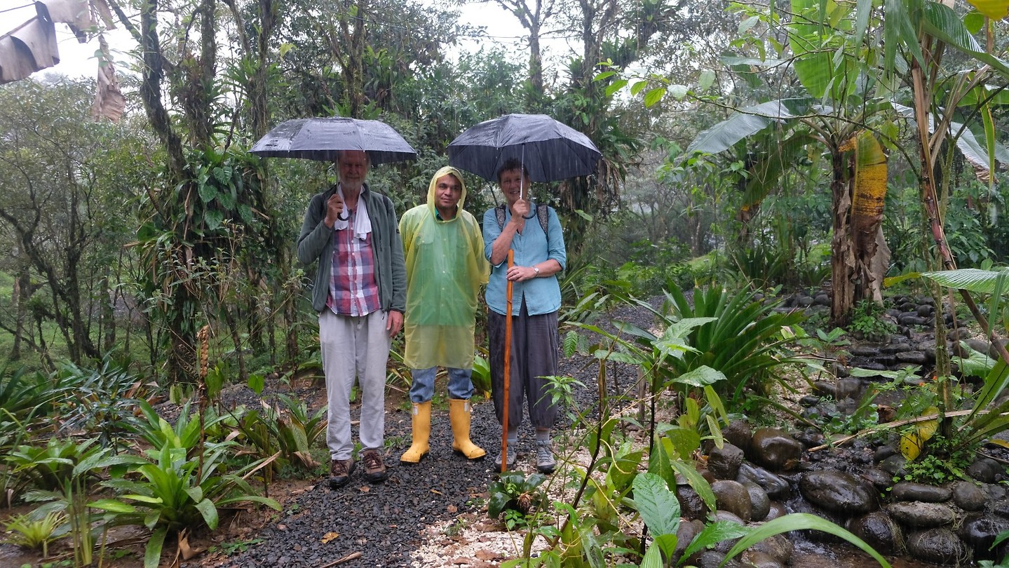 Jungletocht in de regen