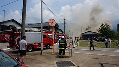 De brand in de schuur