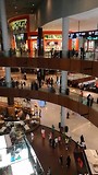 Waterval in het winkelcentrum