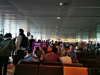 Overstap luchthaven Singapore.