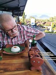 Een kleine BBQ op tafel