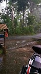 Kort maar pittig buitje 🌧️🌧️