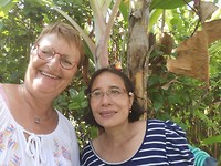 Samen met Ketut op de foto.