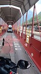 En zo gaan we weer van de autotrein af 🚝🏍