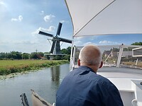 Op weg naar Haasdrecht.